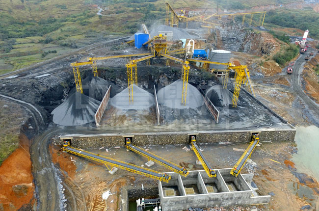 湖南泰安建材日產(chǎn)5000噸機(jī)制砂生產(chǎn)線