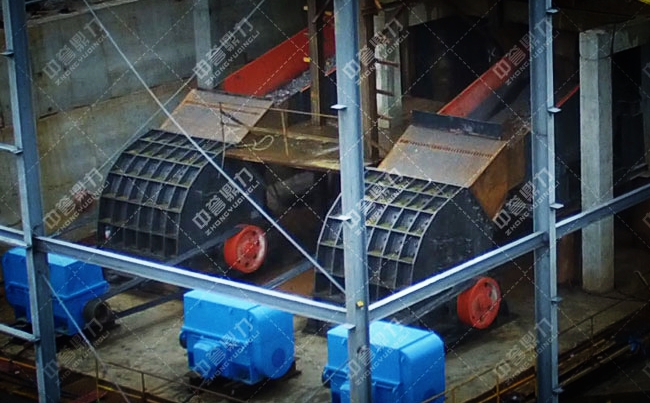 石場生產(chǎn)線粗碎機(jī)