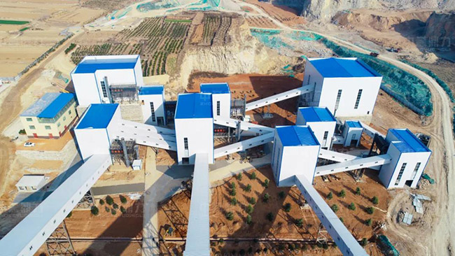 濟南平陰縣永發(fā)石料有限公司時產(chǎn)1000噸石子生產(chǎn)線